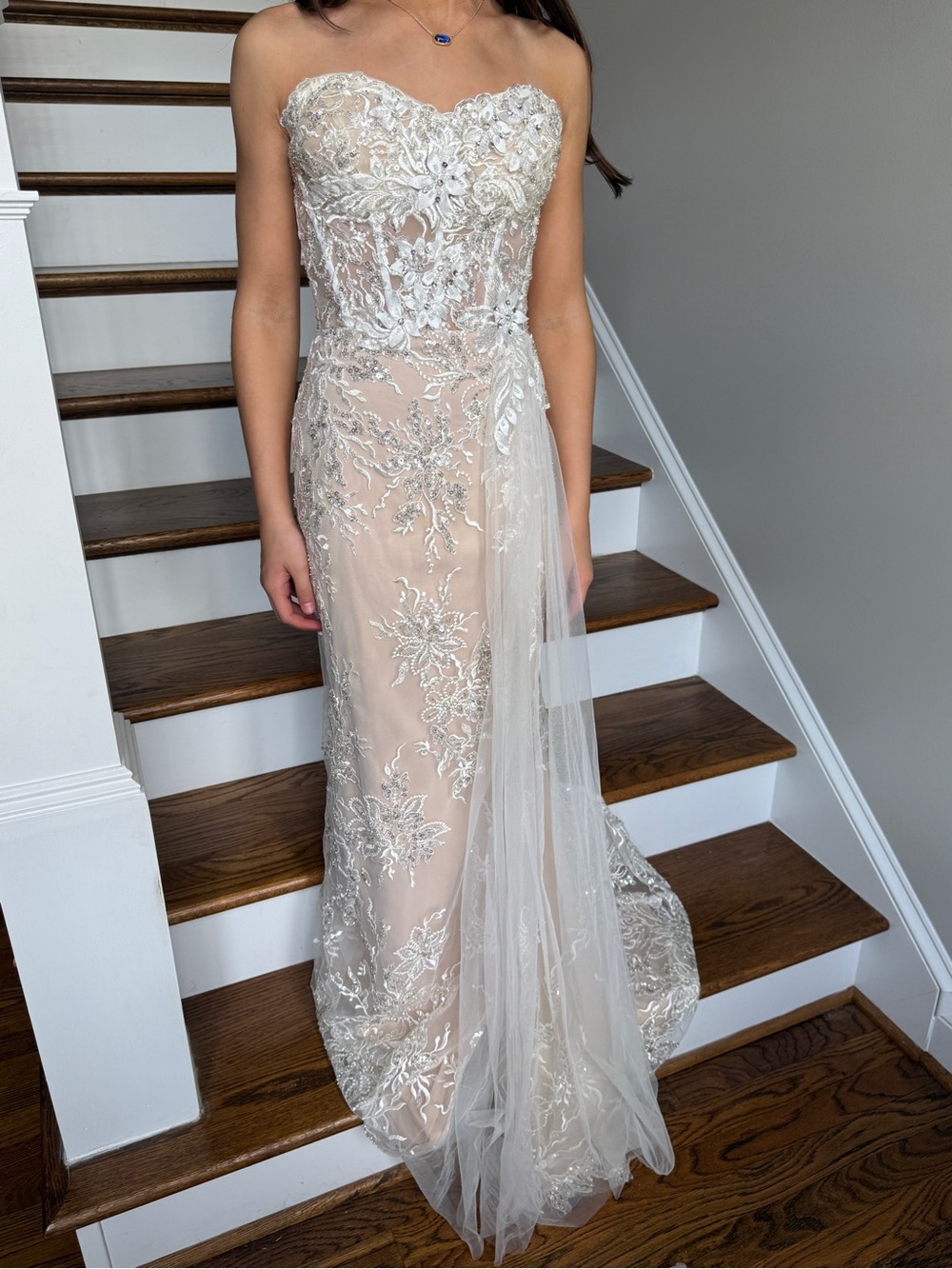 Nox Anabel White & Champagne Wedding, Bridesmaids, Prom, Pageant, Event Dress 2